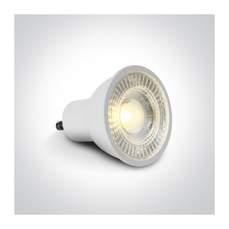 Faretto Led GU10 6W 500lm Angolo Luce 24° CRI90 Bianco Dimmerabile Uso Emergenza