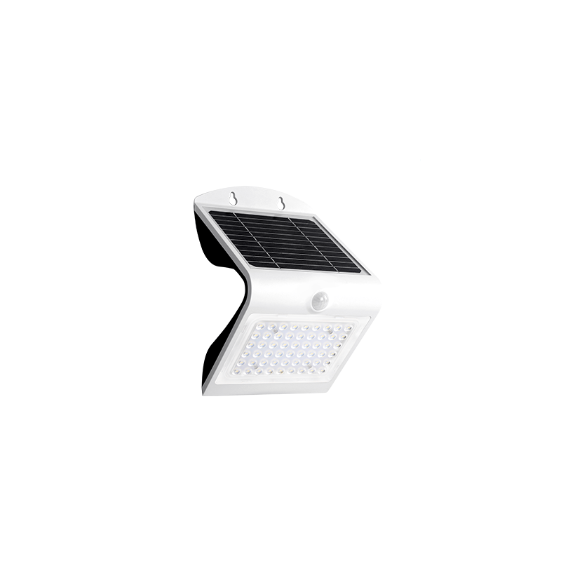 Wall Led Light Solar SWIL4 IP65 White with Motion Sensor