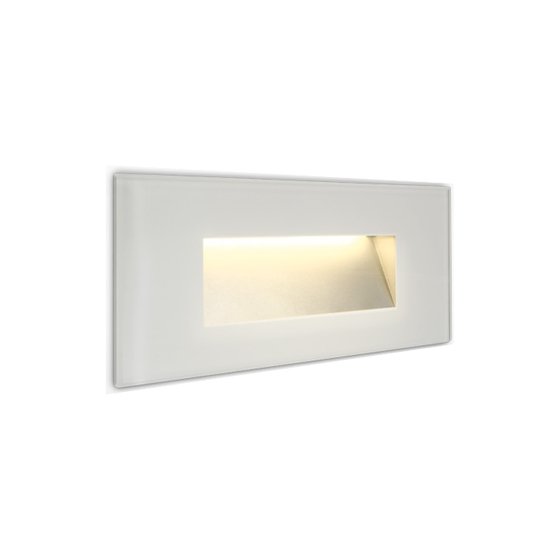 Segnapasso Led PATH4 4W 270lm CRI80 IP65 230V Bianco da Incasso Foro 115mm