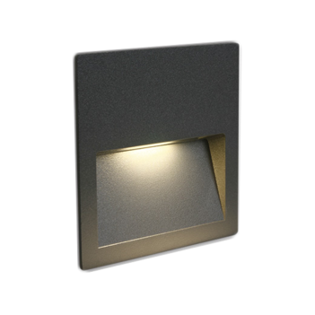 Step Marker Led ECHO 4W 300lm IP65 230V Anthracite Recessed Hole 110mm