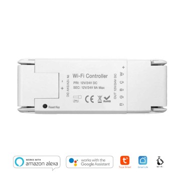 KiWi SL1 Ricevitore RGBW Smart WiFi per Strip Led 12/24V 8A