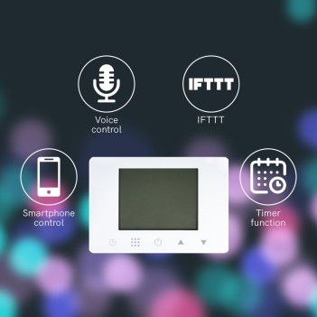 Cronotermostato Digitale WiFi - Compatibile con Alexa, Google e Smartphone en