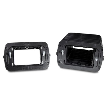 Supporto 3 posti moduli compatibile cestelli Bticino LivingLight Air CBZ7003 en