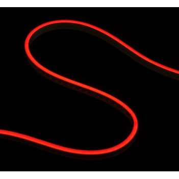 Neon Led Flessibile 10mt 100W Luce Rossa 24V IP65 - Tagliabile - Serie NS204 en